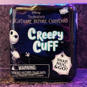 New Disney Creepy Cuffs Nightmare Before Christmas Plush Slap Bracelet Mystery